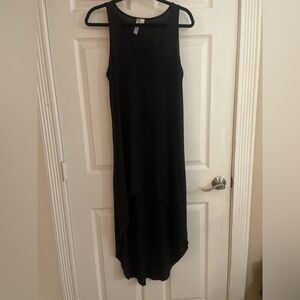 Francesca’s Alya Black High Low Dress Small